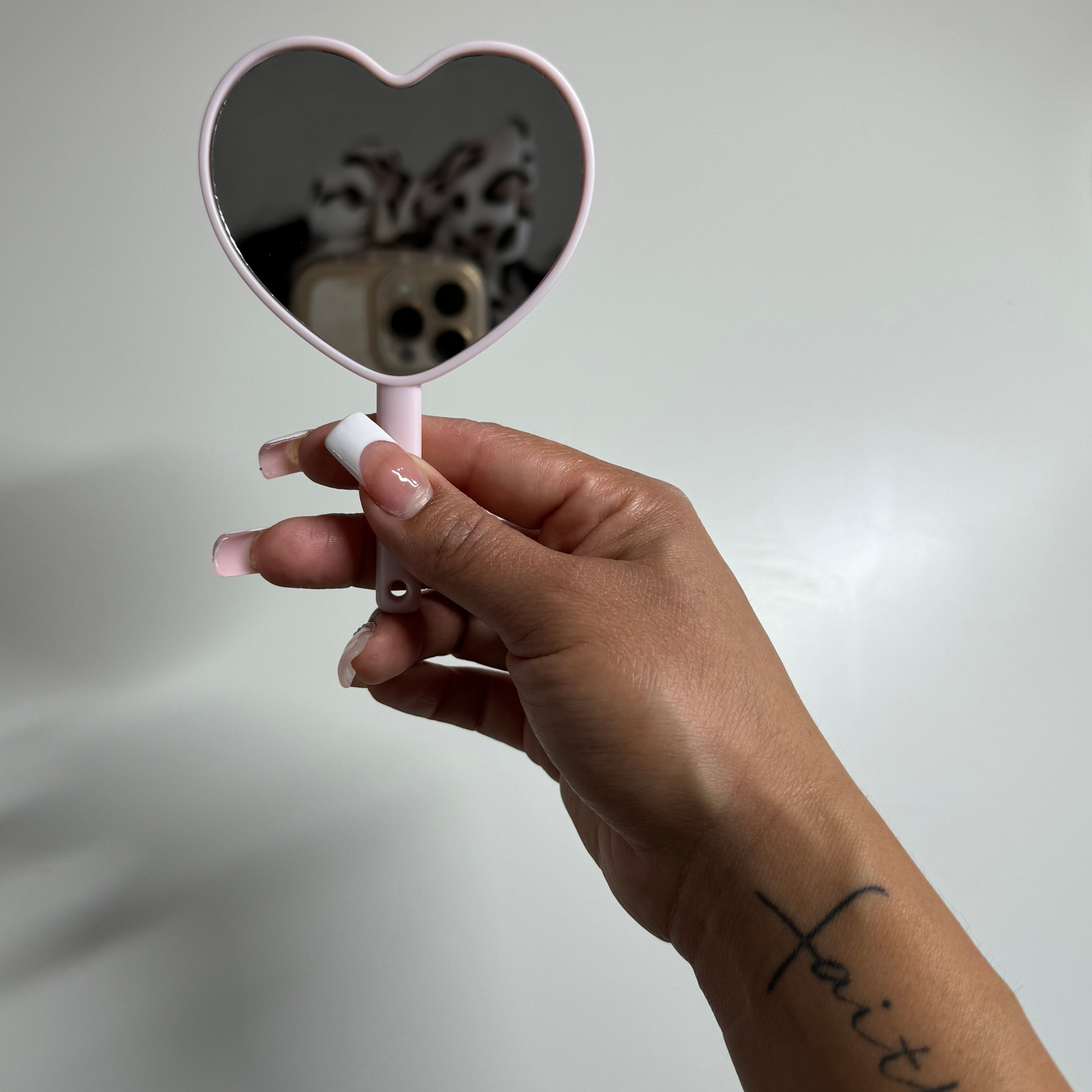 Made In His Image Heart Mirror