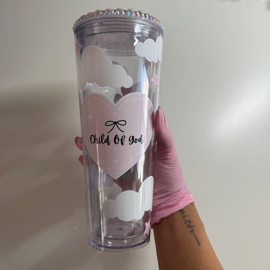 Child Of God Acrylic Tumbler - 24oz